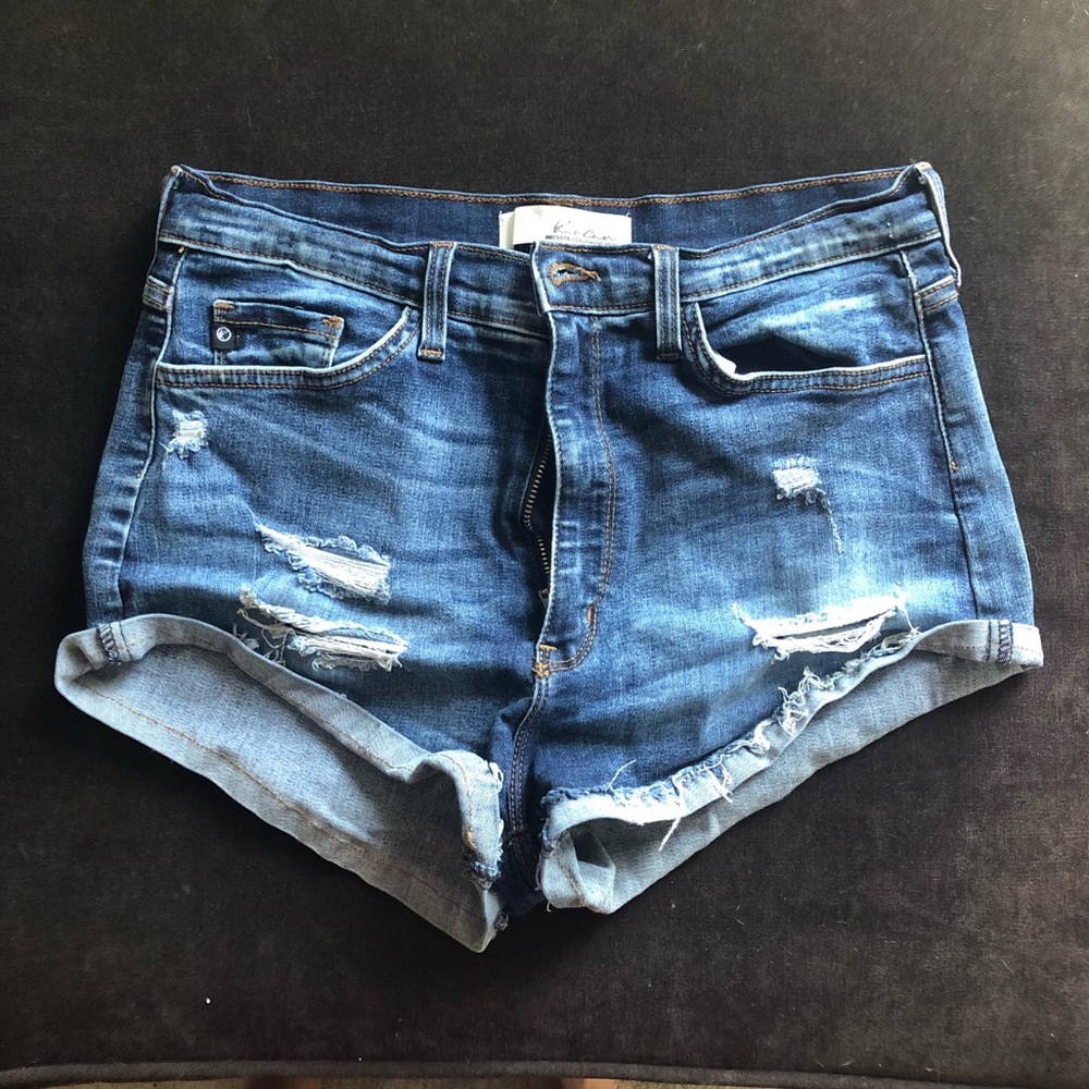 Kancan size 29 indie distressed shorts
